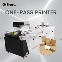 Imprimante Giftec à passage unique, impression numérique haute vitesse pour emballages, cartons, sacs en papier