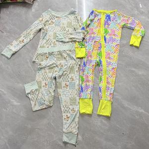 Baby Slaper Nachtkleding Baby Rompertjes Pyjama Twee Weg Rits Romper Pasgeboren Slaappak Baby Kleding - Product Image 1