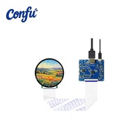 Module d'affichage AMOLED 1,75 pouce 466*466 avec carte pilote USB-C MIPI pour Raspberry Pi, yeux de robot compagnon IA et jouets