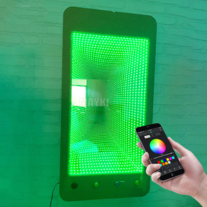 Đồ chơi giáo dục kích thích thay đổi màu sắc tương tác 3D vô cực đường hầm Gương LED chiếu sáng trong nhà thiết bị giải trí - Product Image 5