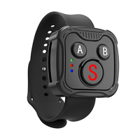 Télécommande sans fil pour caméra d'action, compatible avec DJI Action4/action5pro/action6/osmo 360, matériau ABS étanche