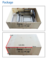 Monteur de puces SMD QIHE TVM802AX, montage en surface SMT, machine automatique de placement de composants sur circuits imprimés, équipement d'assemblage LED