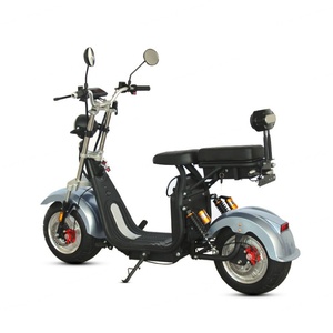 สกู๊ตเตอร์ไฟฟ้าอัจฉริยะ Brazilian Citycoco 1000W ระยะฐานล้อ 1.3 เมตร ยางขนาด 10 นิ้ว สำหรับผู้ใหญ่ รถมอเตอร์ไซค์ไฟฟ้า - Product Image 6