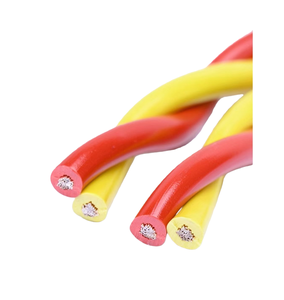 Fabrika Rvs Kablo Teli Yangın Geçirmez Çift Renkli Bükümlü Kablo <span class=keywords><strong>2</strong></span> Çekirdekli Bükümlü Çiftli Tel Kablo Bükümlü Çift Elektrik Teli Bağlantı İçin - Product Image 3
