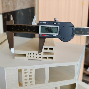 Vendita calda prezzo più economico Wpc foglio di Pvc pellicola Wpc porta telaio materie prime per uso interno porta - Product Image 5