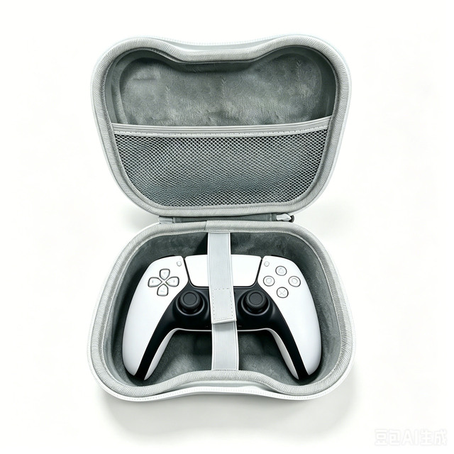 PS5/Switch Pro/XBOX/PS4 Controller Storage Bag EVA Hard-Shell Water Resistant Shockproof Zipper Closure Portable Game Controller