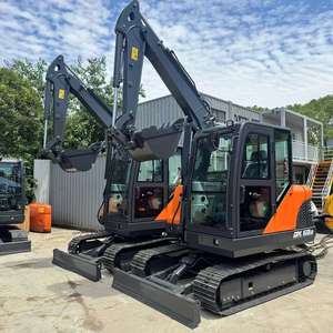 Doosan รถขุดตีนตะขาบขนาดเล็กมือสอง DX60ในสภาพที่ดี DX70 DX55สำหรับวิศวกรรมและการก่อสร้างเซี่ยงไฮ้ - Product Image 3