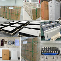 Stock UE 51.2V 200Ah 10kWh Batterie au lithium divisée IP65 Can Systèmes d'énergie solaire domestiques muraux Lifepo4 pour l'Ukraine