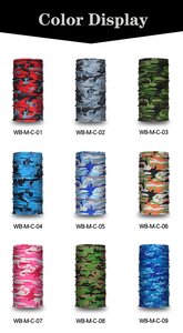 Pañuelo Multifuncional Personalizado con Estampado, sin Costuras, Transpirable, de Poliéster, para Deportes al Aire Libre, Bufanda para Esquí - Product Image 4