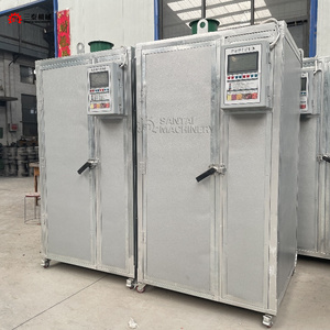 Línea de Secado Automática para Procesamiento de Alimentos, <span class=keywords><strong>Horno</strong></span> de Secado de Bandejas con Calentamiento Eléctrico de Alta Capacidad para Carne de Res, <span class=keywords><strong>Pollo</strong></span> y Mariscos - Product Image 3
