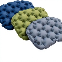 Tapis de camping gonflable d'extérieur en TPU, résistant à l'humidité et antidérapant, pour une personne, portable, épais, pliable et imperméable