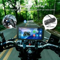 Nouvel écran de navigation pour moto étanche IP67 isolé, prise en charge du TPMS, réglage automatique de la luminosité pour 5.0