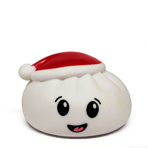 Juguete Blandito con Forma de Gorro Navideño Simulado RXS para Aliviar el Estrés, Divertido Gadget para Adultos, Juguete Colorido con Sonido para Aliviar el Estrés - Product Image 4