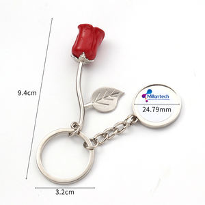 Millantech USA Free Tax Rose Gold Keyhook y llavero Now I'm Going Too Llavero Marketing personalizado Productos promocionales Regalos - Product Image 2