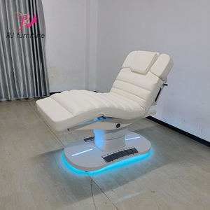 Muebles de Salón Modernos de Lujo, Cama de Masaje Facial Eléctrica de 4 Motores, Mesa Cosmética de Metal, Silla de Spa, Cama para Pestañas - Product Image 5