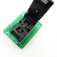 Banco de prueba de accesorio de adaptación de quemador IC LQFP100 banco de prueba asiento de quemador de IC banco de envejecimiento TQFP100 programador