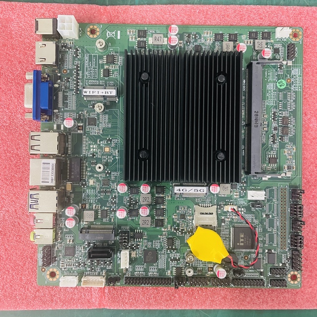 J4125 Industrial Desktop PC Motherboard LVDS & EDP PCB Quad Core DDR4 Double Channel Gemini Lake SATA3.0 & M.2 New