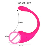 APP-Gesteuerter Kabelloser Vibrator - Tragbares Realistisches Design Kegel-Ball für Frauen USB-Aufladbar Wasserdicht Ferngesteuert