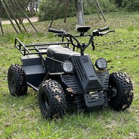 Trottinette Électrique Tout-Terrain 60V 10000W Haute Puissance, Quad Électrique 4x4 pour Adultes