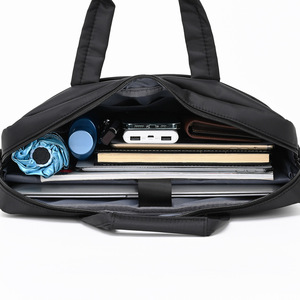 Custom Designer Portable Waterproof Business <b>Computer</b> Protective Simple Modern Polyester Shoulder Office Laptop <b>Bags</b>. - Product Image 6