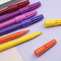 Ensemble de stylos pinceaux à pointe fine multi-usages pour aquarelle, marqueurs artistiques colorés pour le dessin et la peinture
