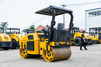 Compacteur de sol robuste LTC204, rouleau compresseur vibrant à double tambour de 12 tonnes, haute qualité, entièrement hydraulique