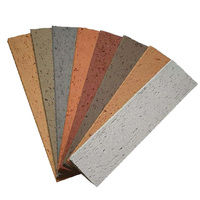 Carreaux muraux extérieurs en béton durable de style moderne Brique PK flexible Installation facile pour la décoration extérieure Grande dalle Forme de pierre