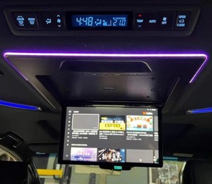 Écran tactile Android IPS de 15,6 pouces 64RGB 2 ans Système de divertissement pour <span class=keywords><strong>voiture</strong></span> électrique avec écran de toit rabattable pour Alphard30 - Product Image 2