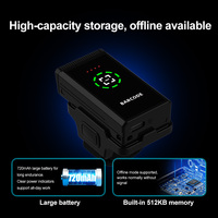 Lecteur de codes-barres sans fil Xincode 1D 2D QR avec Bluetooth, mini-scanner portable 3-en-1, lecteur de codes-barres portable pour l'inventaire et l'entrepôt