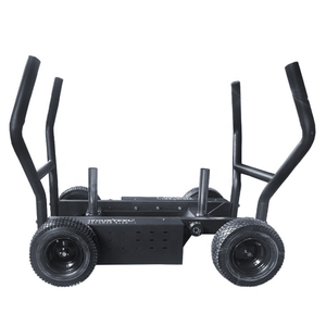 Chariot de musculation robuste avec plaques de poids ajouteables, entraîneur fonctionnel pour l'entraînement des muscles de la chaîne postérieure, certifié CE - Product Image 3