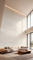 Panneau mural flexible en pierre de travertin jaune imprimé en 3D, ultra-fin, léger et pliable, revêtement mural MCM pour extérieur et intérieur