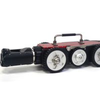 Robot d'inspection de pales éoliennes GT400 avec écran LCD HD de 12 pouces, caméra 4MP, zoom 10x, contrôleur de terminal éolien certifié IP68