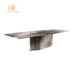 <span class=keywords><strong>Table</strong></span> à manger personnalisée en laque noire de luxe <span class=keywords><strong>table</strong></span> à manger pour hôtel <span class=keywords><strong>5</strong></span> étoiles tables à manger design boule en acier inoxydable plaqué or - Product Image 3