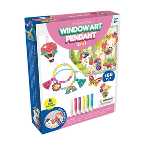 Diy Educatief Tekenspeelgoed 188 Stuks Kleurrijke Cartoon Eenhoorn 2 In 1 Kinderen 3d Diy Raam Kunst Schilderij Speelgoedset - Product Image 3