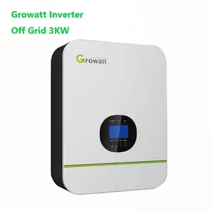 Growatt 3kw Off Grid Inverter 3000TL-HVM-24V/48V Solar Power Inverter For Solar Storage