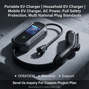 Chargeur <span class=keywords><strong>de</strong></span> voiture électrique portable professionnel 7 kW NACS 32A pour <span class=keywords><strong>camping</strong></span> extérieur, prêt à l'emploi, direct usine - Product Image 2