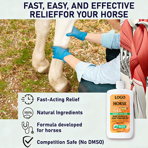 Gel Pereda Nyeri Otot dan Sendi Profesional untuk Kuda, Aman untuk Kompetisi, TANPA DMSO - Product Image 4