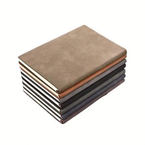 Carnets A5 promotionnels à prix abordable, journaux personnalisés en cuir PU, cadeaux scolaires, couverture rigide, en stock, avec logo - Product Image 3