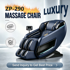 เก้าอี้นวดไฟฟ้า Zhipin Luxury Zero Gravity พร้อมระบบสแกนร่างกายอัตโนมัติ ชิอัตสึ รีไลน์เนอร์ พร้อมลูกกลิ้งนวดเท้า - Product Image 2