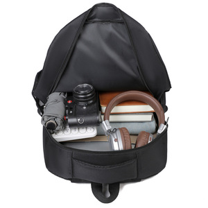 Large Capacity Men's <b>Backpack</b> Multi-layer Casual All-match Junior Senior high <b>school</b> Schoolbag Water-repellent Wear-resistant - Product Image 4