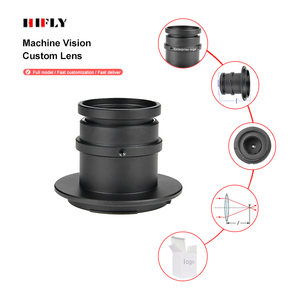 HIFLY Fabricantes personalizables Medio marco completo Gran angular Enfoque manual Dslr Lentes de cámara industrial - Product Image 5