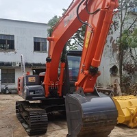 Excavadora de Segunda Mano Hitachi ZX130-5A, Ofrece un Rendimiento Excelente, Igual que una Nueva, a un Precio Muy Bajo