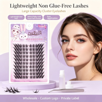 Extensions de cils DIY légères, longue durée, style naturel et polyvalent, bouquets de cils