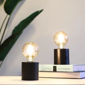 Ấm màu vàng đèn trang trí vòng bàn đèn bàn kính đèn <span class=keywords><strong>E27</strong></span> đọc ánh sáng cho trong nhà nhà khách sạn - Product Image 3