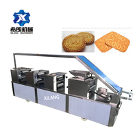 Machine de fabrication et d'emballage de biscuits moelleux entièrement automatique à haute productivité en acier inoxydable Jinan Xilang, pour matières premières de maïs/fruits