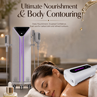Appareil de massage à rouleaux sur pied, rotation intelligente à 360°, drainage des méridiens, réduction de la cellulite, soutien de la circulation corporelle