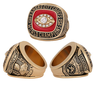 Anillos de Campeonato de los Kansas City Chiefs de la <span class=keywords><strong>NFL</strong></span> de 1969, los Más Vendidos en el Extranjero - Anillos para Hombre al por Mayor de Fábrica - Product Image 1