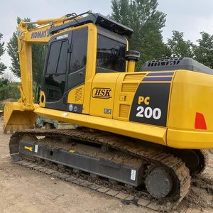 Vendre une excavatrice sur chenilles d'occasion Komatsu PC200-8 de 20 tonnes, marque japonaise, machine d'ingénierie à bas prix - Product Image 6