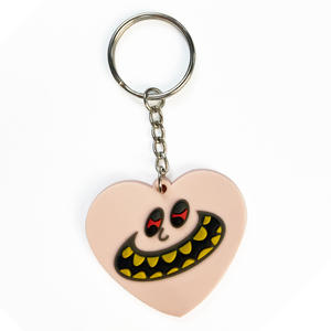 LLavero de plástico reciclado Nfc personalizado, etiqueta de silicona para llavero - Product Image 5