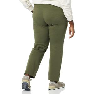Pantalones Deportivos de Talla Grande para Mujer, de Algodón Suave, Pierna Ancha y Holgada, Cintura Media, Frente Plano, para Verano - Product Image 4